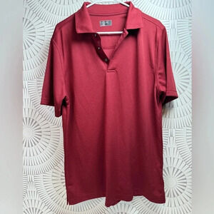 Bolle Men’s Short Sleeve‎ Polo Shirt Medium Red